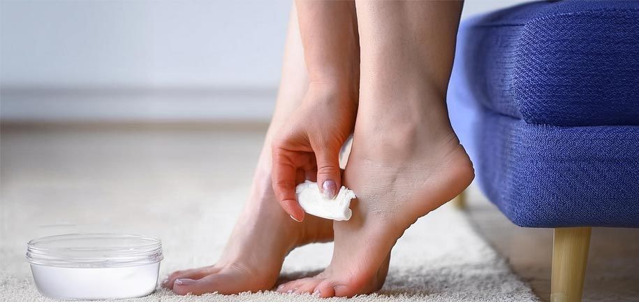 ひび割れかかとの治療