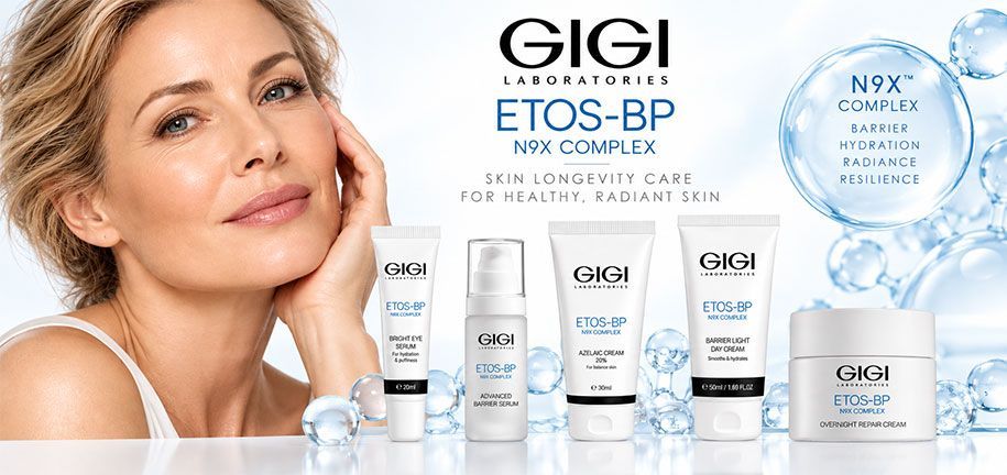 GIGI ETOS BPのスキンケアシリーズ｜美容液とフェイスクリーム全5製品
