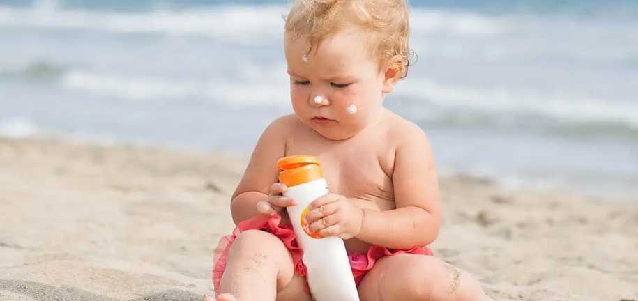 子どもの日焼け対策