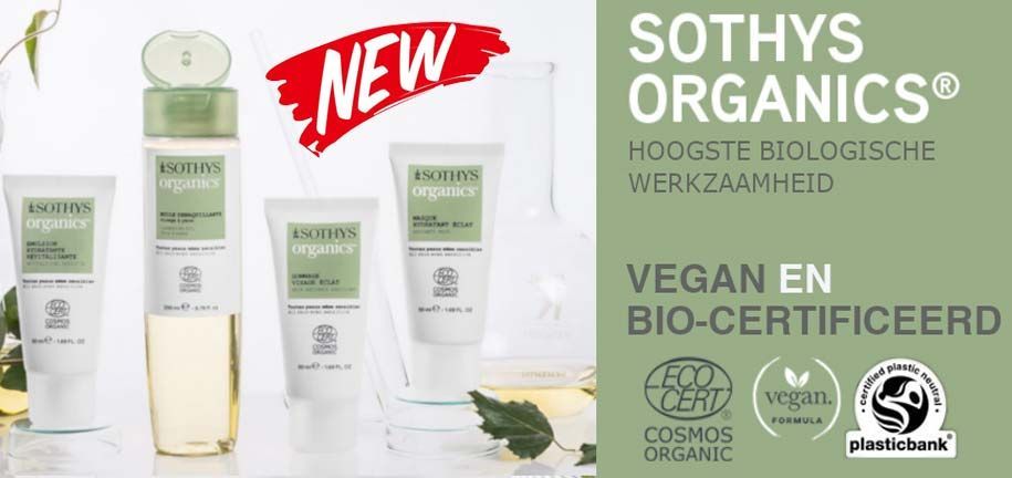 天然成分を使ったSothys Organicsスキンケア製品