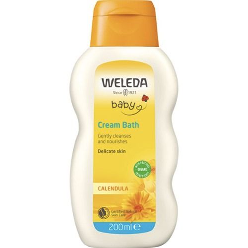 Baby Cream Bath Weleda Calendula