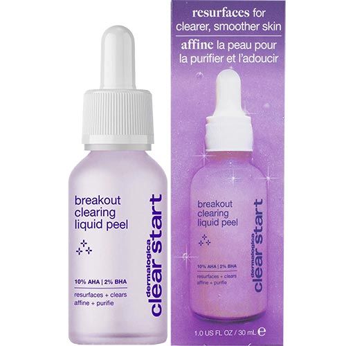 breakout clearing liquid peel dermalogica
