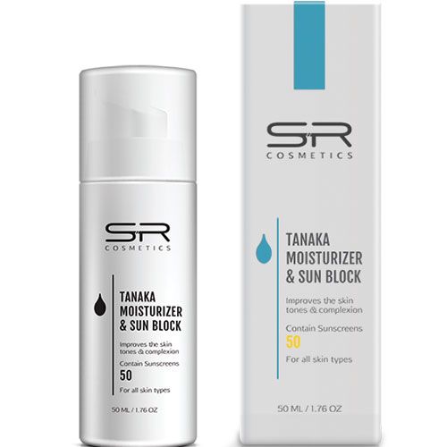 Tanaka Moisturizer and Sun Block SPF 50 SR Cosmetics