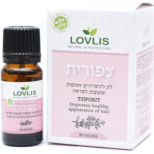 Tziporit nail polish for opaque and thick-looking nails Lovlis by Kedem