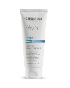 Lactic night repair cream Hydra Line Repair Christina