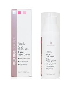 Triple Night Cream New Aha Cocktail Age Control Anna Lotan